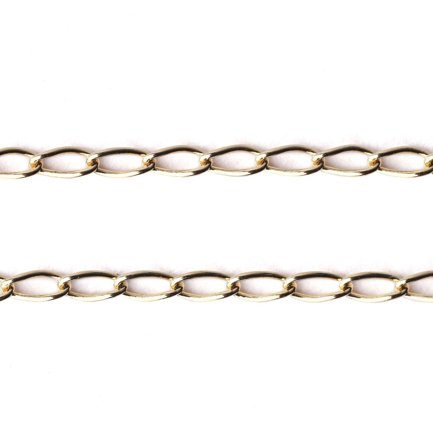 Gold Curb Chain Bracelet