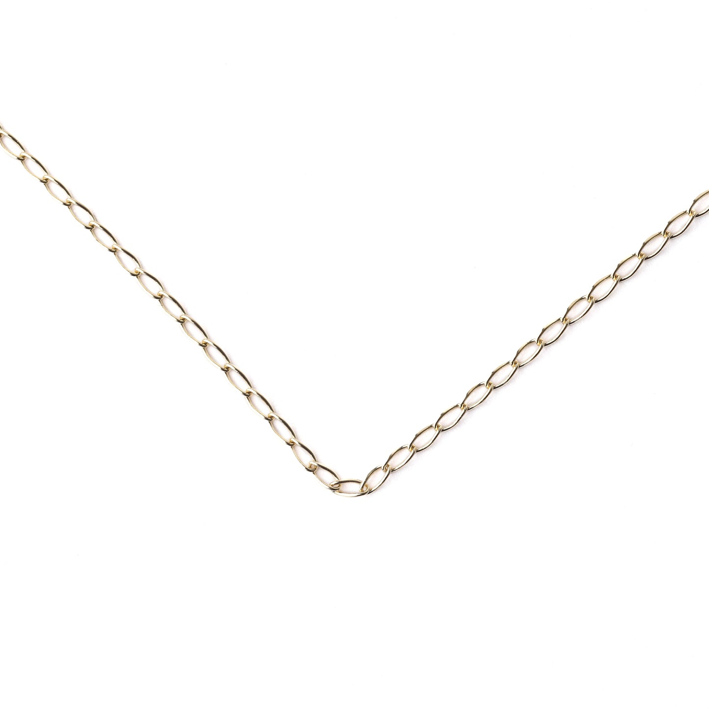 Gold Curb Chain Bracelet